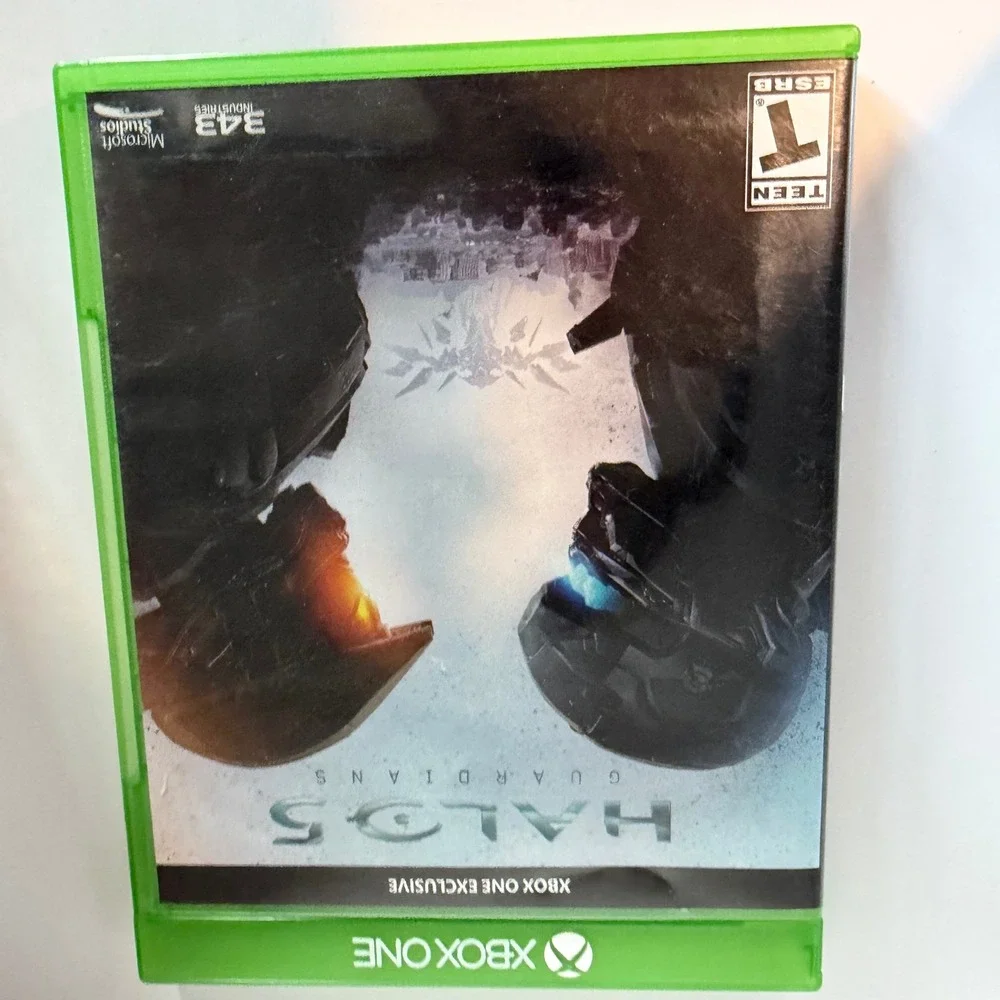Halo 5 Guardians Xbox One Microsoft 2015‎ Sci-Fi Shooter Video Game Case Only